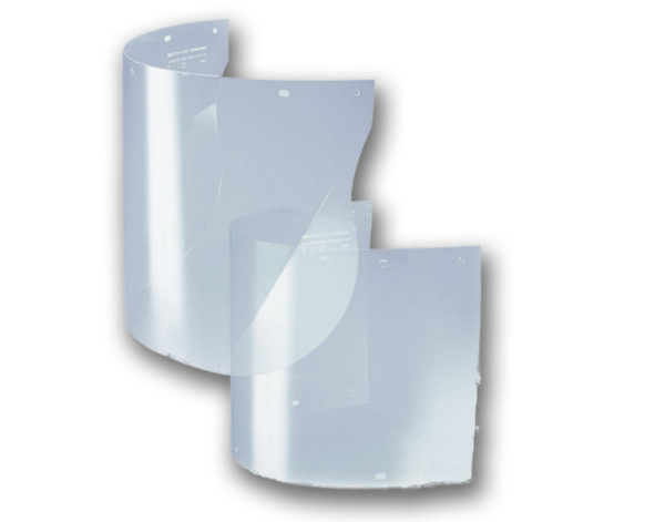 Classic Short Clear Polycarbonate Face Screen - Image 2