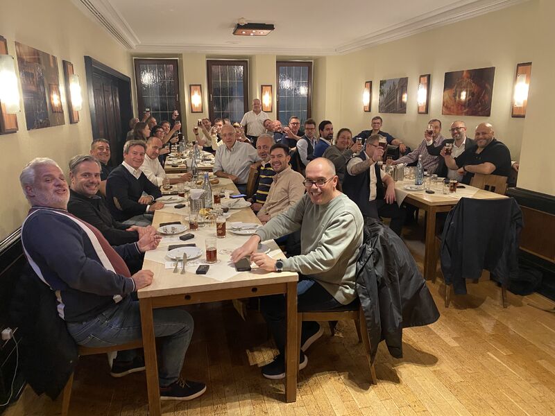 Image shows Centurion distributors and staff enjoying an evening celebrating the launch of Armis